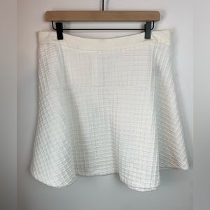 BANANA REPUBLIC Tall White Skirt | Size 12 Tall
